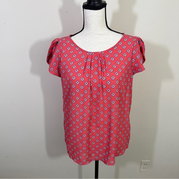 Peach shade Geometric Women's Top - Picture 5 of 8